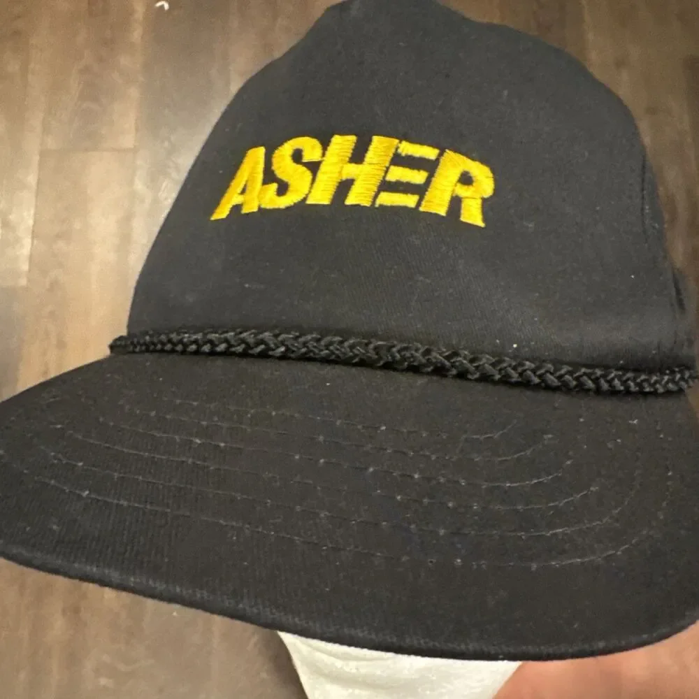 KC Asher Snapback Black Hat Cap
